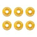 Picture of Mishimoto Large Fender Washer Kit 6pcs - Gold