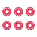 Picture of Mishimoto Large Fender Washer Kit 6pcs - Red