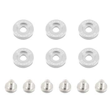 Picture of Mishimoto Large Fender Washer Kit 6pcs - Silver