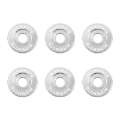 Picture of Mishimoto Large Fender Washer Kit 6pcs - Silver