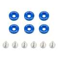 Picture of Mishimoto Small Fender Washer Kit 6pcs - Blue