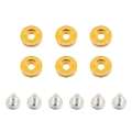 Picture of Mishimoto Small Fender Washer Kit 6pcs - Gold