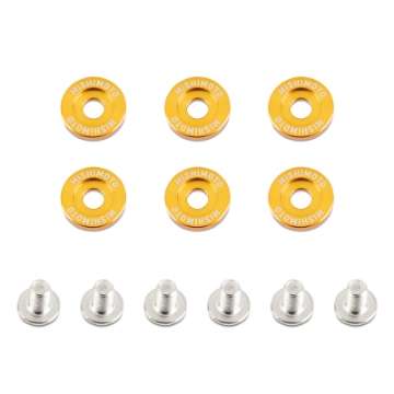 Picture of Mishimoto Small Fender Washer Kit 6pcs - Gold