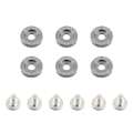 Picture of Mishimoto Small Fender Washer Kit 6pcs - Gunmetal