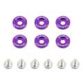 Picture of Mishimoto Small Fender Washer Kit 6pcs - Purple