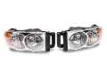 Picture of Raxiom 02-05 Dodge RAM 1500 Axial Series OEM Style Rep Headlights- Chrome Housing Clear Lens