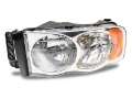 Picture of Raxiom 02-05 Dodge RAM 1500 Axial Series OEM Style Rep Headlights- Chrome Housing Clear Lens