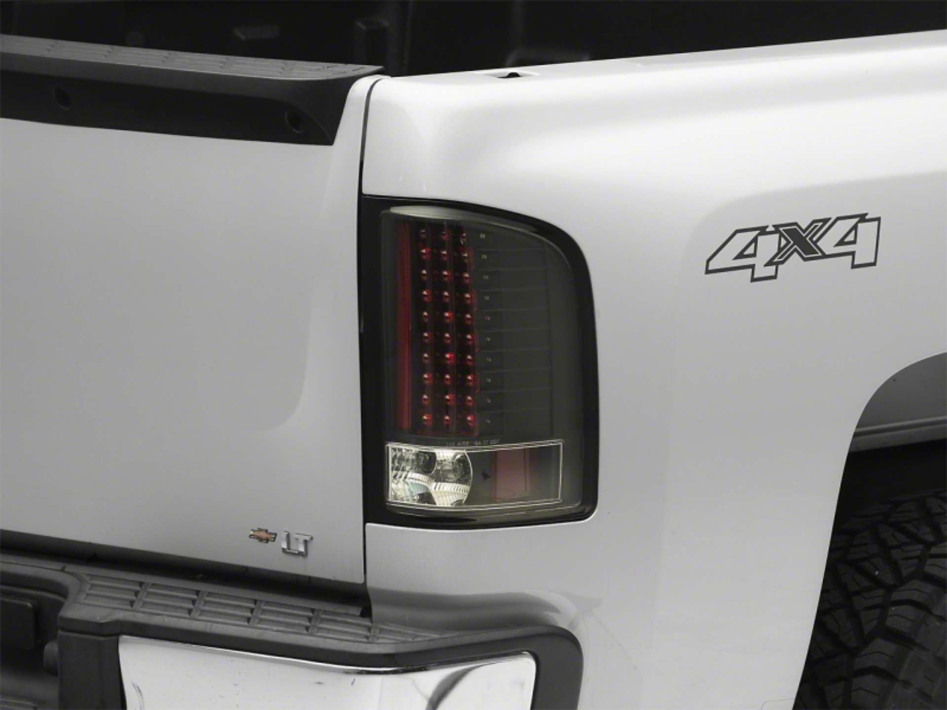 Picture of Raxiom 07-13 Chevrolet Silverado 1500 LED Tail Lights- Blk Housing Clear Lens