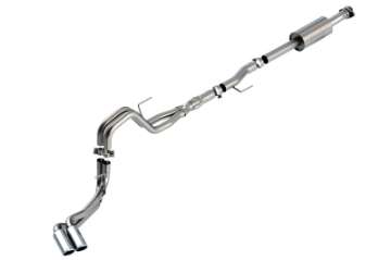 Picture of Borla F-150 2021 5-0L 4dr CC SB EC STB Lariat-KR-Platinum-LTD 3-2-25 DSE Cat-Back ATAK CHR Tips