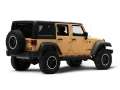 Picture of Raxiom 07-18 Jeep Wrangler JK Axial Series JL Style LED Tail Lights- BlkHousing- Red Lens