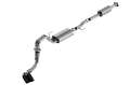 Picture of Borla F-150 2021 5-0L 4dr CC SB EC STB Lariat-KR-Pltnm-LTD 3-2-25 DSE Cat-Back Touring BLK CHR Tips