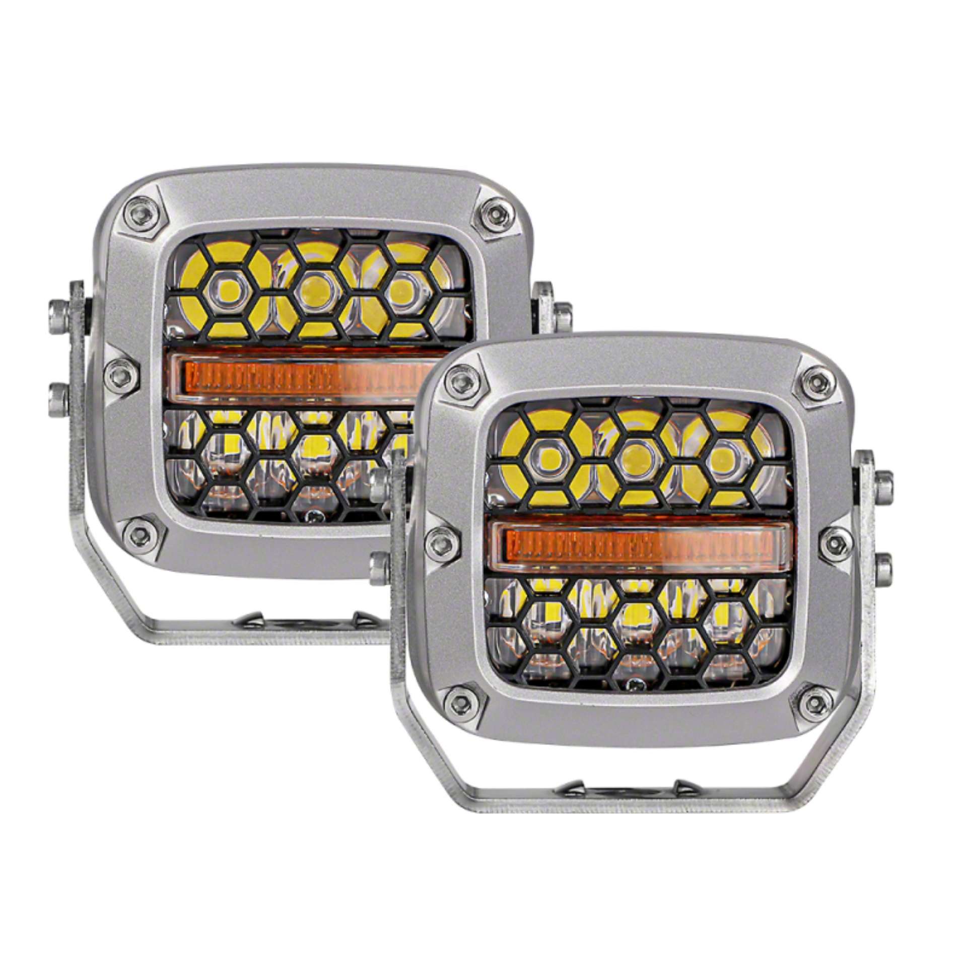 Picture of Raxiom Axial Series 4-In LED Work Lights Universal Some Adaptation May Be Required