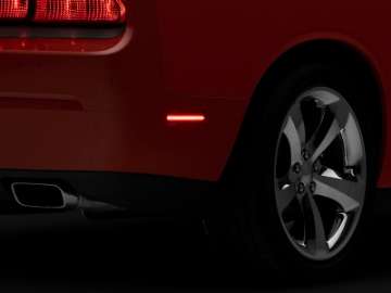 Picture of Raxiom 08-14 Dodge Challenger 11-14 Dodge Charger Axial Series LED Rear Side Marker Lights- Smoked