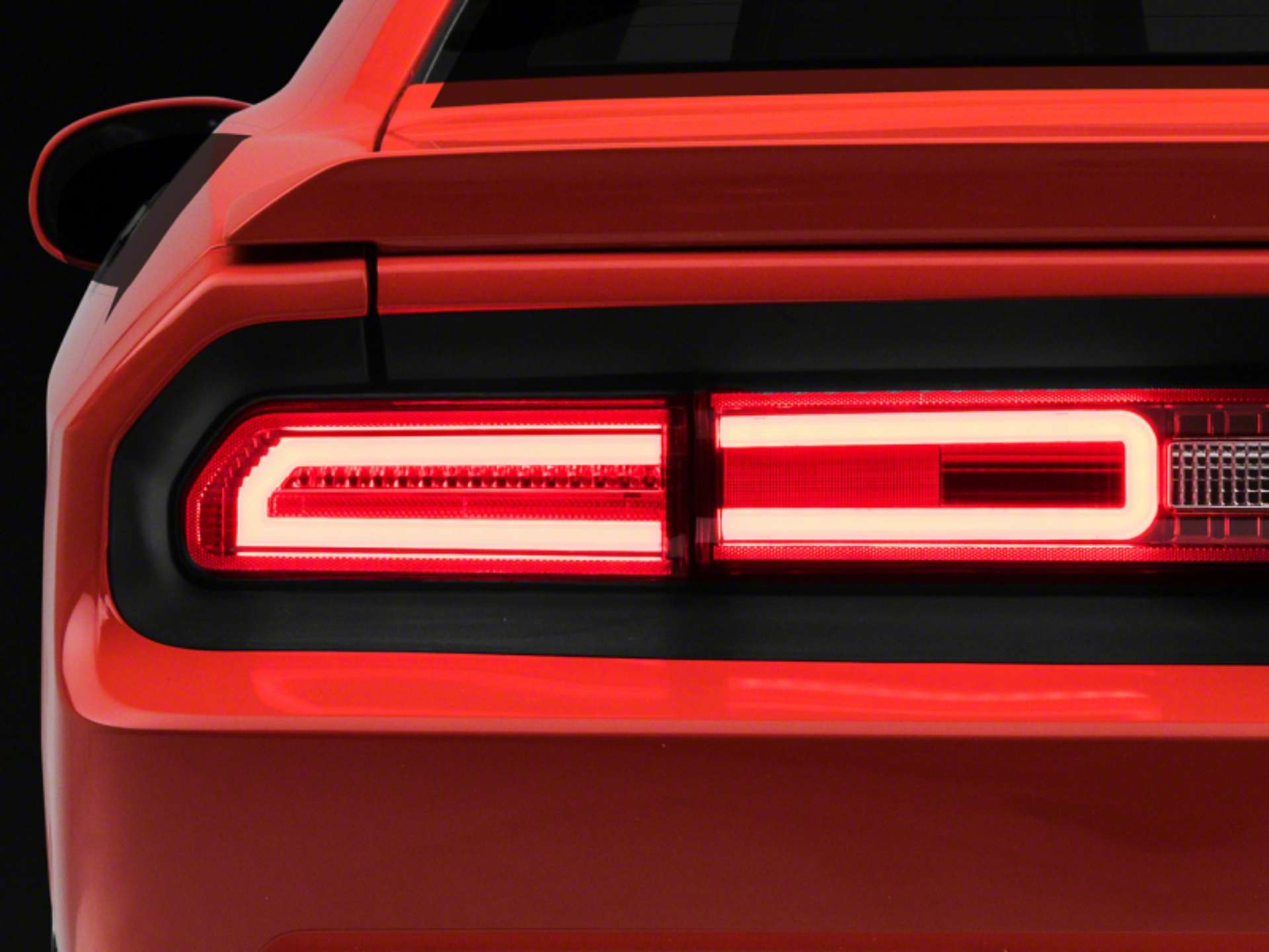 Picture of Raxiom 08-14 Dodge Challenger LED Tail Lights- Chrome Housing - Red-Clear Lens