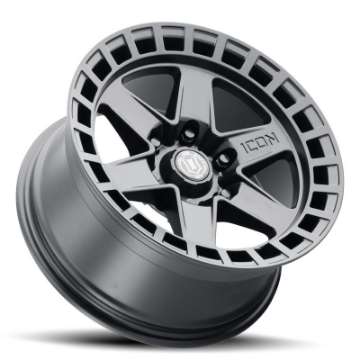 Picture of ICON Raider 17x8-5 6x5-5 0mm Offset 4-75in BS Satin Black Wheel