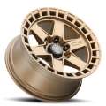 Picture of ICON Raider 17x8-5 6x120 0mm Offset 4-75in BS Satin Brass Wheel