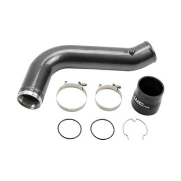 Picture of Wehrli 17-19 Chevrolet 6-6L L5P Duramax Passenger Side 3-5in Intercooler Pipe - Candy Purple