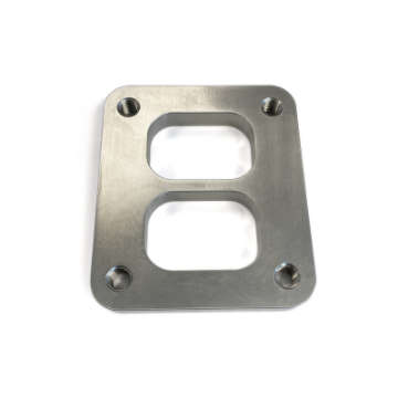 Picture of Stainless Bros SS304 T4 Turbo Inlet Flange - Divided - 1-2in - 12-7mm - M10 x 1-5mm Threaded