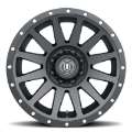 Picture of ICON Compression 20x10 8x6-5 -19mm Offset 4-75in BS 121-4mm Bore Satin Black Wheel