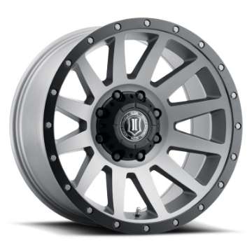 Picture of ICON Compression 20x10 8x6-5 -19mm Offset 4-75in BS 121-4mm Bore Titanium Wheel