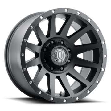 Picture of ICON Compression 20x10 8x180 -19mm Offset 4-75in BS 124-2mm Bore Satin Black Wheel