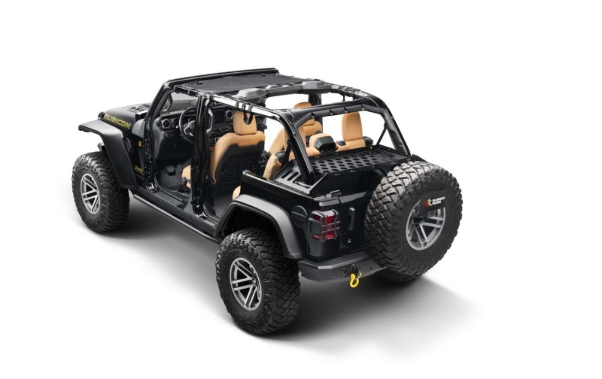 Picture of Rugged Ridge 07-21 Wrangler JK-JL 4-Door Interior Storage Rack