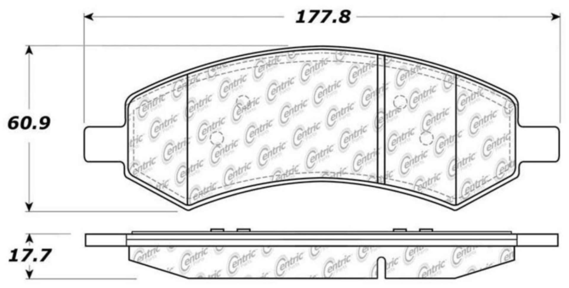 Picture of StopTech 07-17 Jeep Wrangler - 07-09 Dodge Durango Truck & SUV Brake Pads - Front