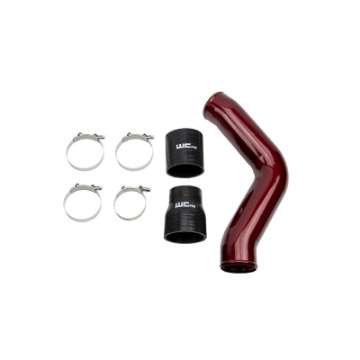 Picture of Wehrli 13-18 Cummins 6-7L Driver Side 3-5 in- Intercooler Pipe - WCFab Red