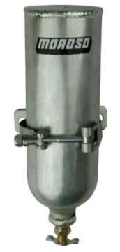 Picture of Moroso Coolant Neck Overflow Tank 3in Diameter x 9in Tall Aluminum