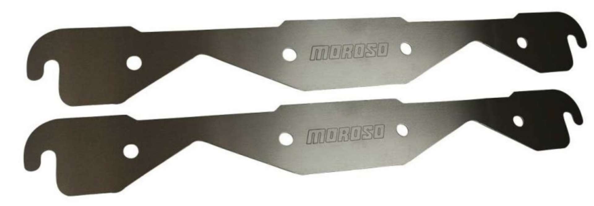 Picture of Moroso Small Block Chevy Exhaust Block Off Storage Plate - Pair