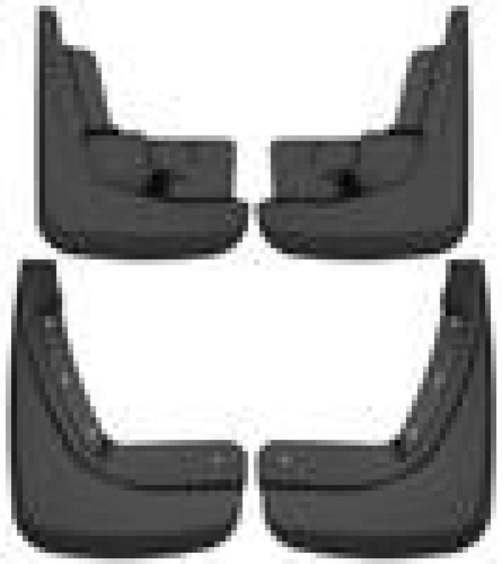 Picture of Husky Liners 20-21 Ford Explorer Front and Rear Mud Guard Set - Black