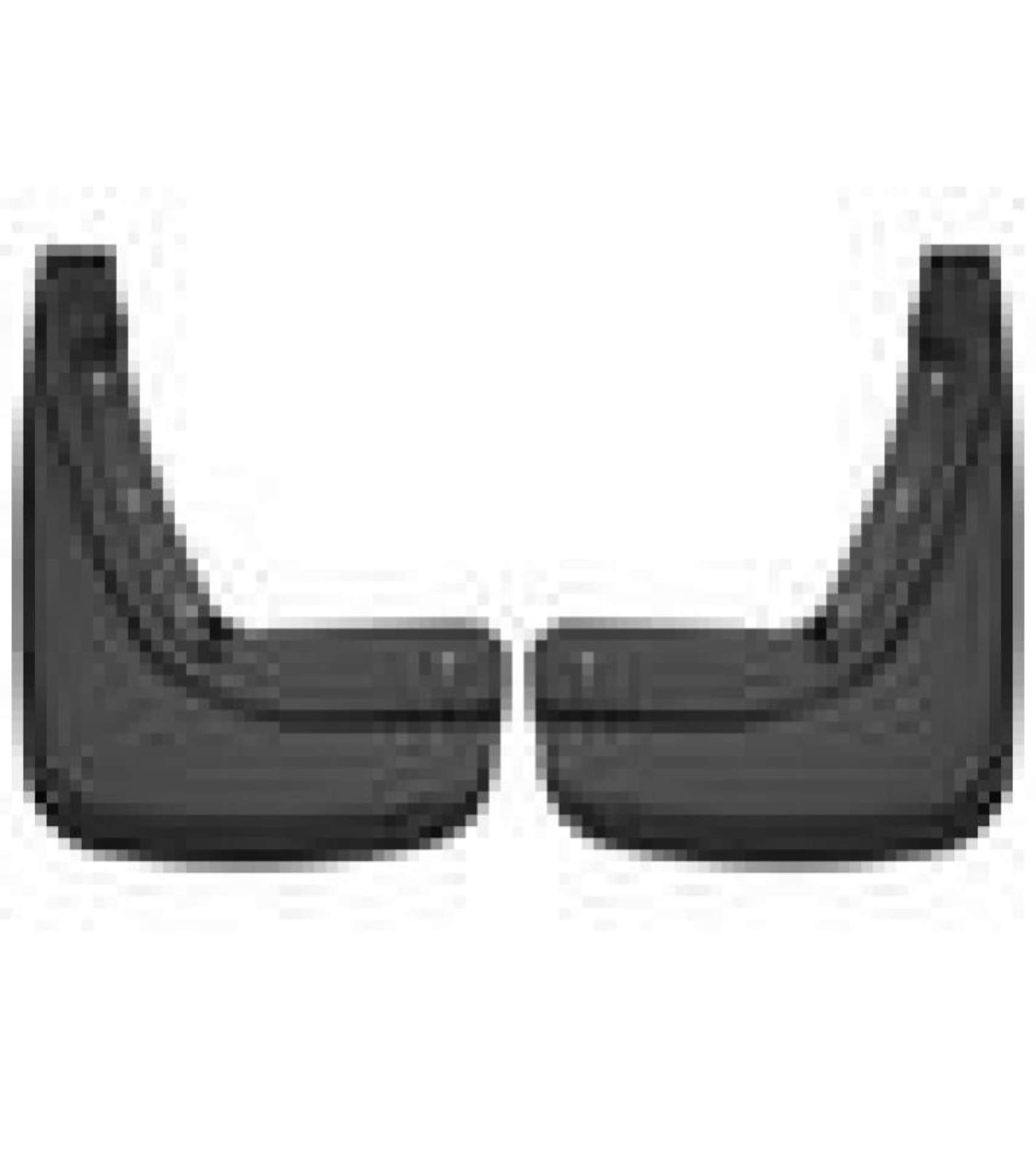 Picture of Husky Liners 20-21 Ford Explorer Rear Mud Guards - Black