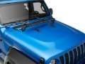 Picture of Raxiom 18-23 Jeep Wrangler JL Axial Series 30-In Single Row LED Light Bar w- Hood Mounting Brackets