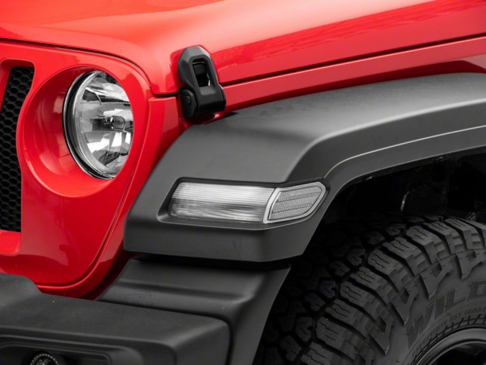 Picture of Raxiom 18-23 Jeep Wrangler JL Axial Series LED Fender Flare Marker Lights- Clear