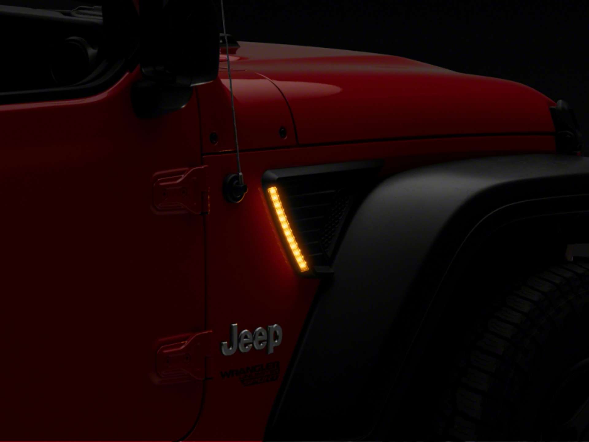 Picture of Raxiom 18-23 Jeep Wrangler JL LED Fender Vent Lighting w- DRL and Turn Signal