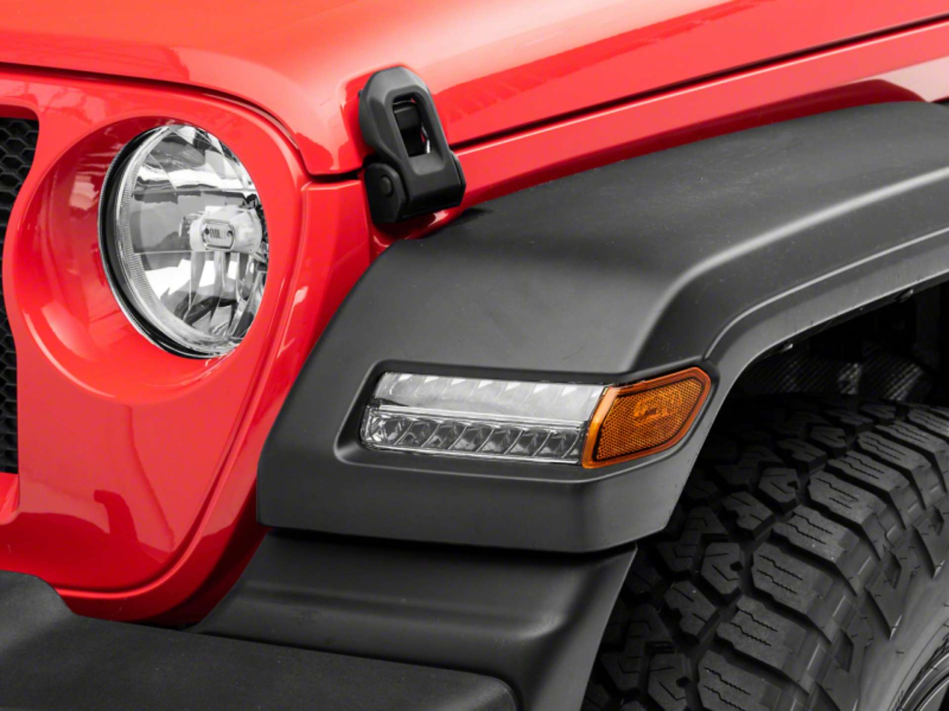 Picture of Raxiom 18-23 Jeep Wrangler JL Sport Axial Series Sequential LED Parking-Turn Signal Lights- Chrome