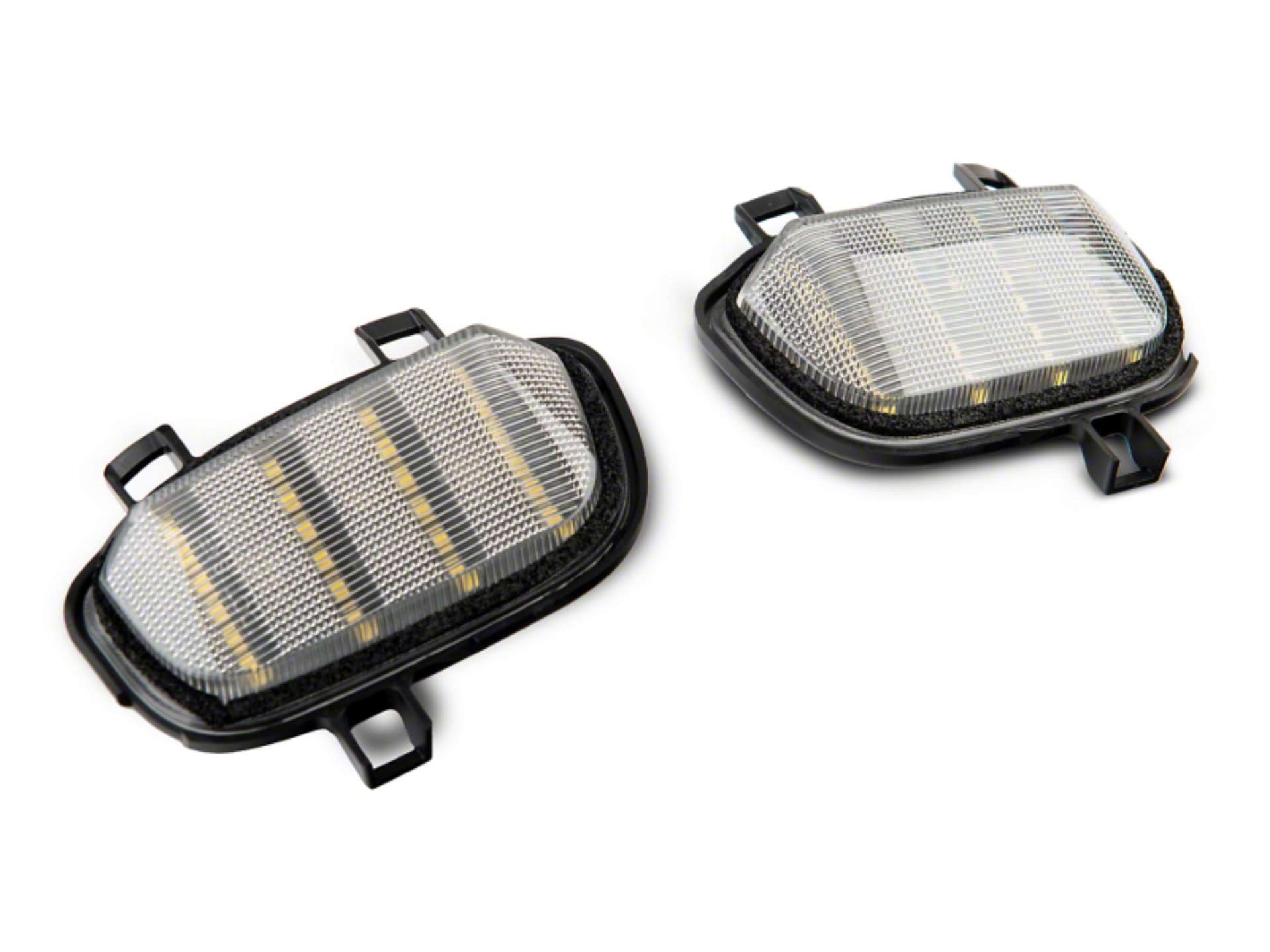 Picture of Raxiom 19-23 Chevrolet Silverado-GMC Sierra 1500 Axial Series LED Mirror Lights- Clear