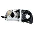 Picture of Raxiom 97-03 Ford F-150 G2 Euro Headlights w- Parking Lights- Blk Housing Clear Lens