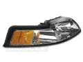 Picture of Raxiom 99-04 Ford Mustang Axial Series OE Style Headlights- Chrome Housing Clear Lens