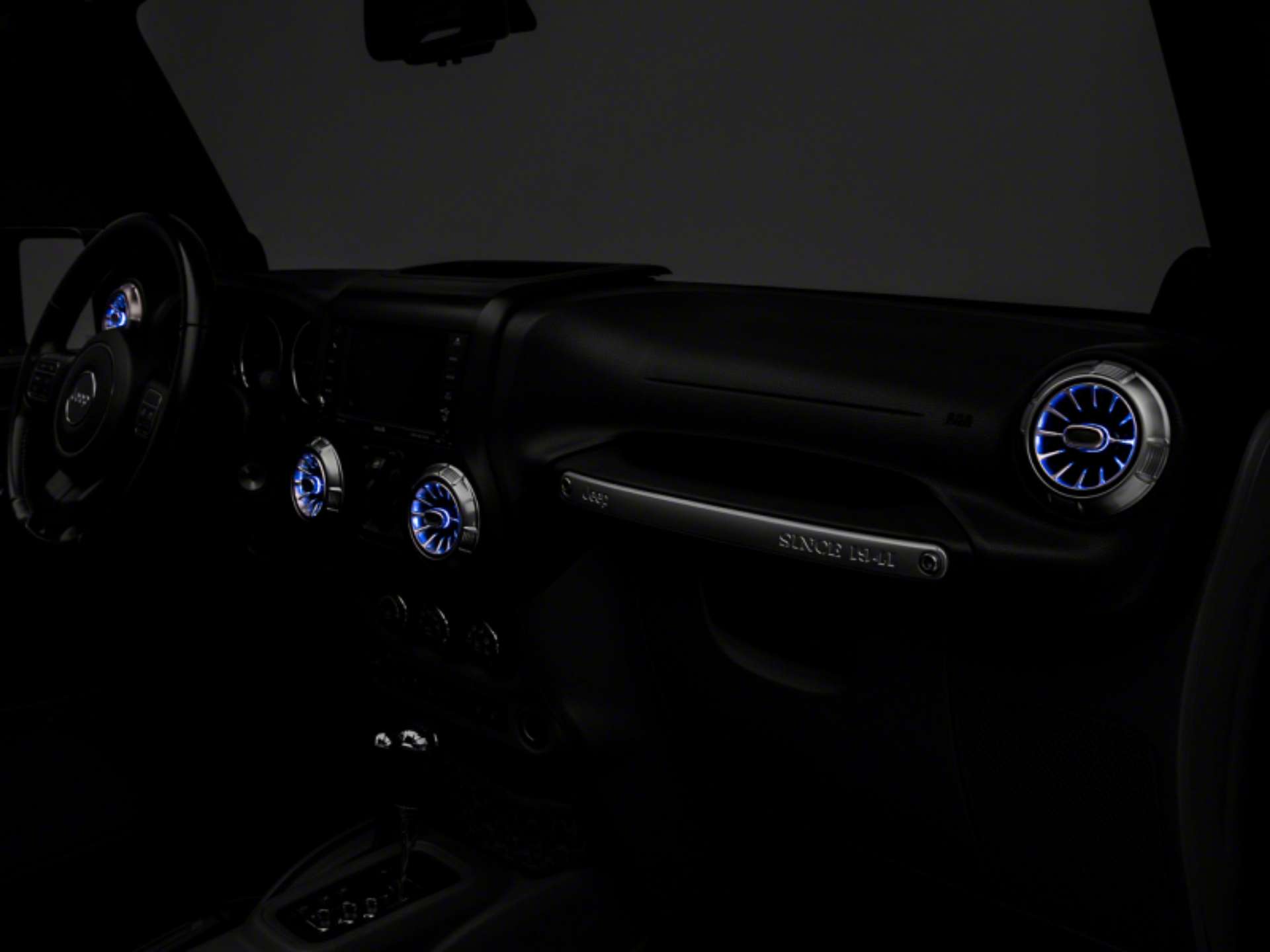 Picture of Raxiom 11-18 Jeep Wrangler JK LED Ambient Vent Lighting Kit