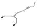 Picture of aFe 17-19 Audi A4 B9 MACH Force-Xp 3in to 2-5in 304 SS Cat-Back Exhaust System-Dual SS Tips