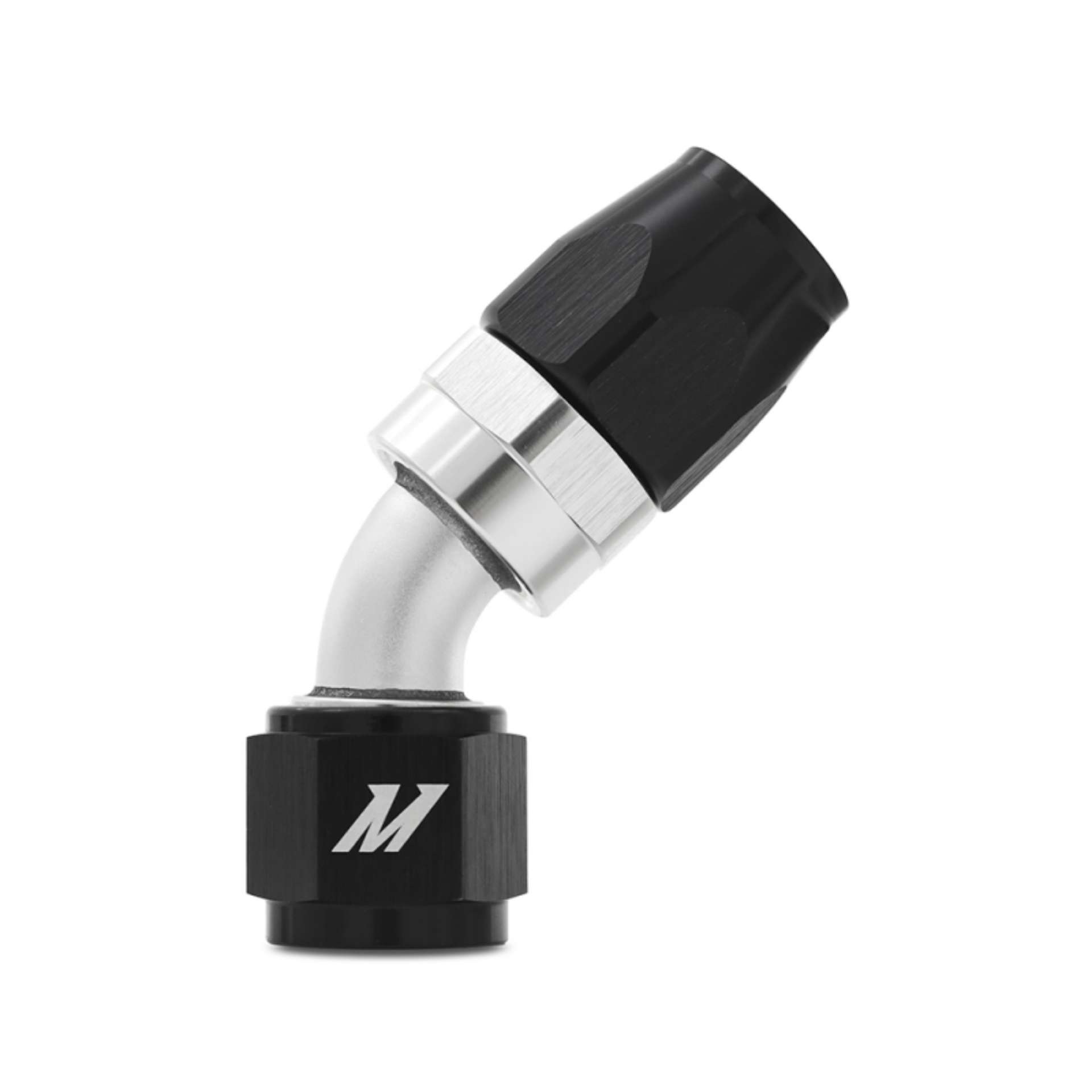 Picture of Mishimoto Aluminum -4AN 45 Degree Fitting - Black