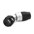 Picture of Mishimoto Aluminum -4AN 45 Degree Fitting - Black