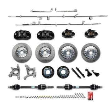 Picture of Ford Racing 15-21 Mustang GT- 2-3L EcoBoost GT350R Brake Upgrade Kit - Black