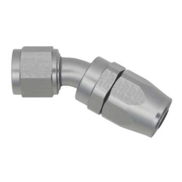 Picture of DeatschWerks 10AN Female Swivel 30-Degree Hose End CPE - Anodized Titanium