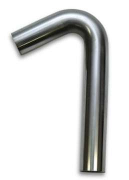 Picture of Vibrant 3-5in OD x 3in CLR 304 Stainless Steel Tubing 120 Degree Mandrel Bend