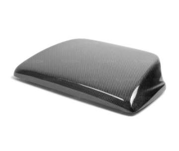 Picture of Seibon 04-05 Subaru WRX-STi STi Carbon Fiber Hood Scoop - Only Fits OEM Hoods Not Seibon Hoods