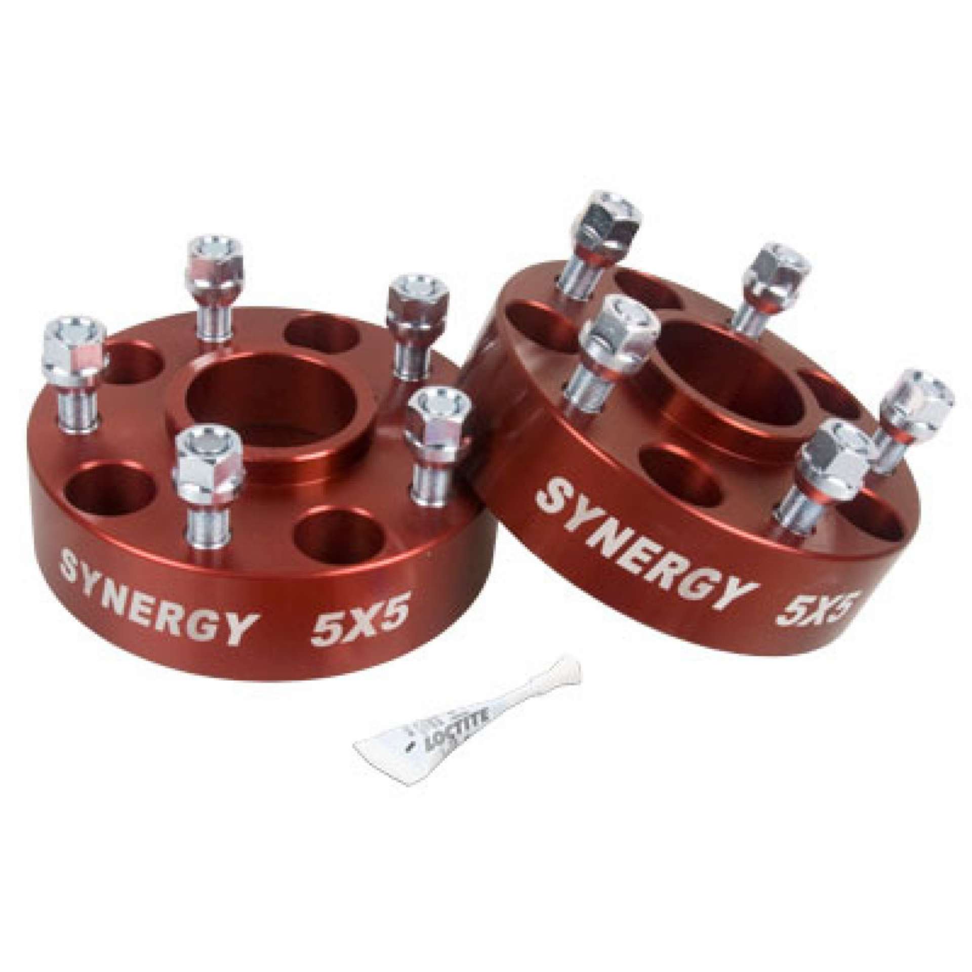 Picture of Synergy 2018+ Jeep Wrangler JL Hub Centric Wheel Spacers 5x5-1-3-4in Width M14 x 1-50 Stud Size