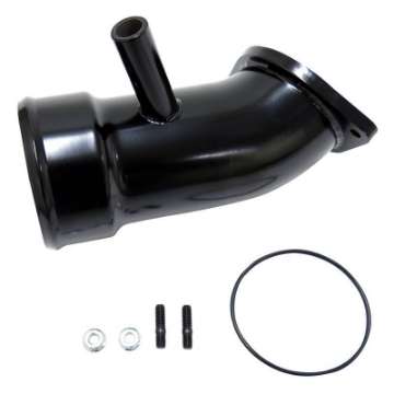 Picture of Wehrli 17-19 Chevrolet 6-6L L5P Duramax 3-5in Intake Horn w-PCV Port - Bengal Red