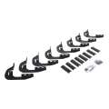 Picture of Go Rhino 14-18 GMC Sierra 1500 DC 4DR Mounting Brackets V-Series V3-RB10 Slim-RB20 Slim - Tex- Blk